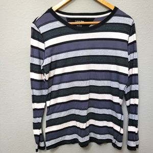 Calvin Klein Performance Quick Dry Womens Large Long Sleeve Shirt